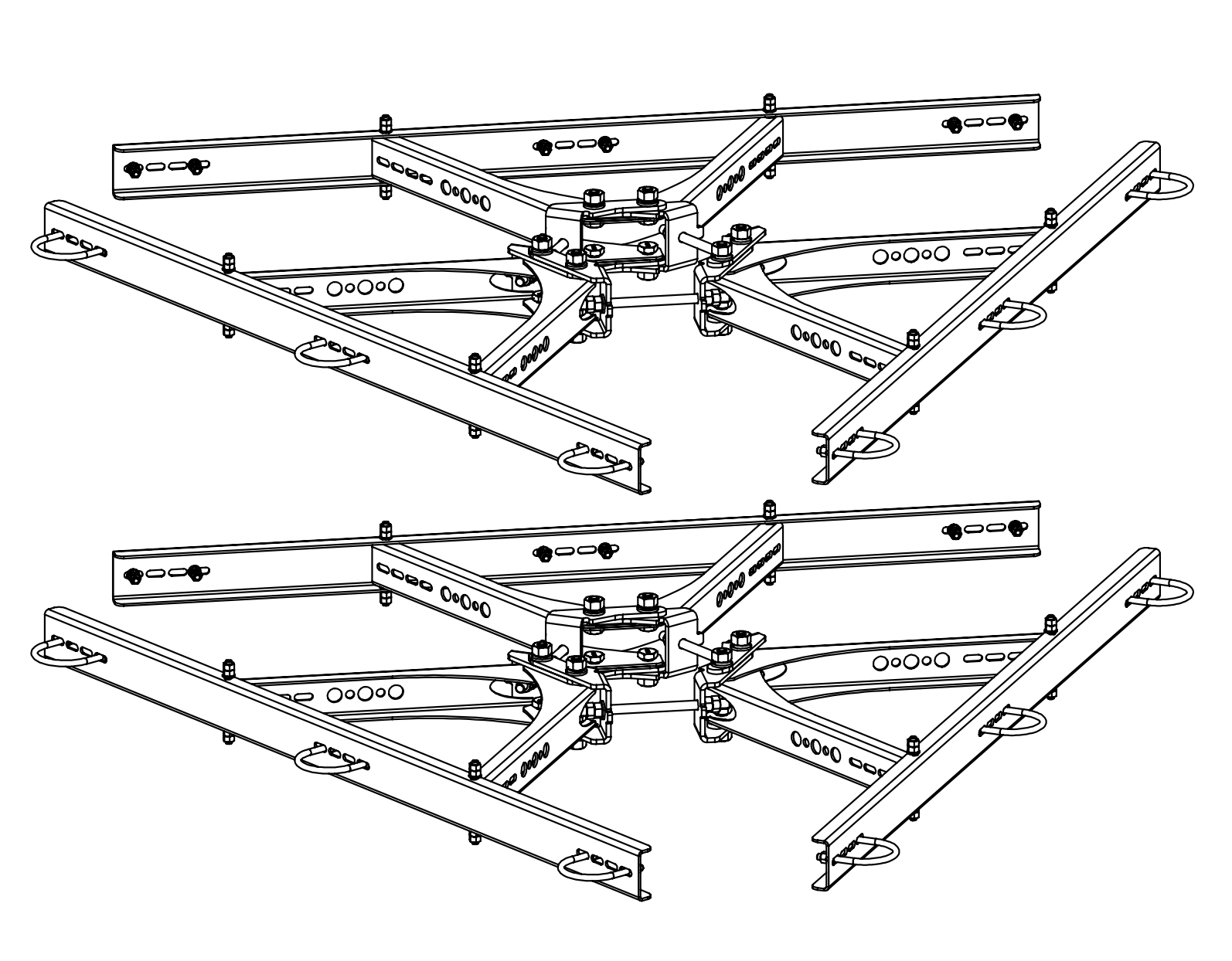 9 ANTENNA CLUSTER MOUNT